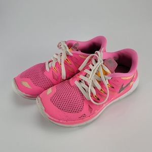 Nike Free 5.0 Hot Pink Sneakers